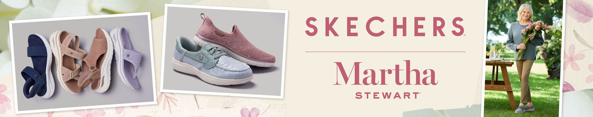Martha Stewart x Skechers